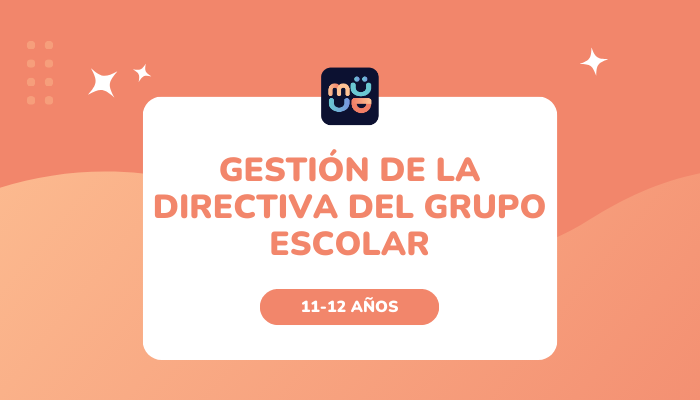 Portada de Gestión de la directiva del grupo escolar