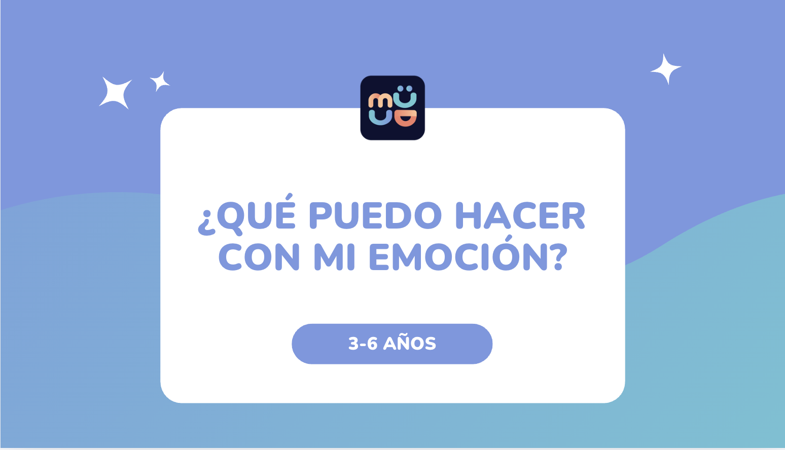 Portada de Clase MÜUD 3: ¿Qué puedo hacer con mi emoción?